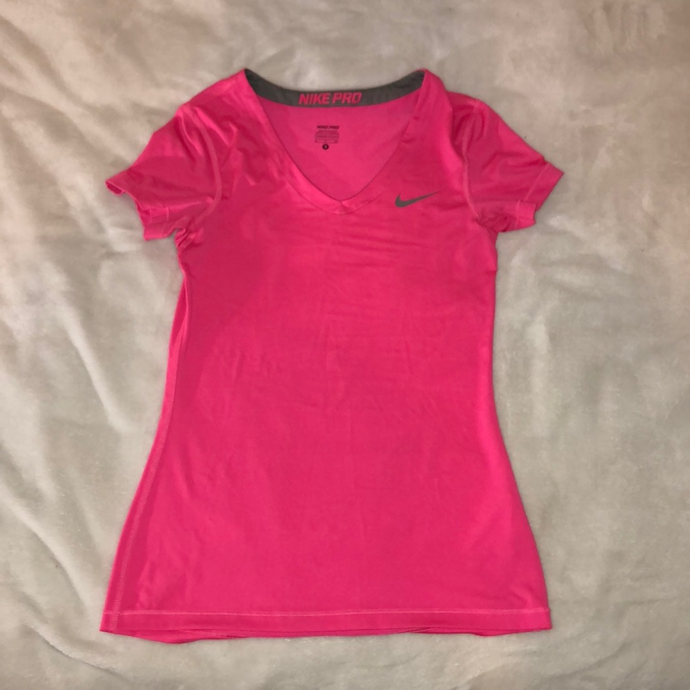 Nike Pro Pink Women’s Running T Shirt